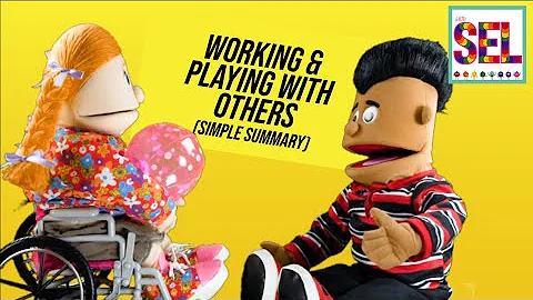 Kid Puppet Videos | Working & Playing With Others | Social-Emotional Learning Videos | A LITTLE SEL