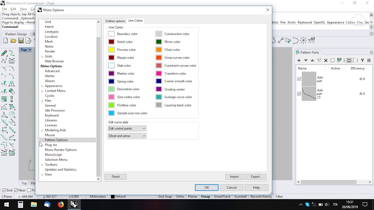 Jevero Pattern Jevero 2019.1 update walkthrough - Pattern Options - YouTube