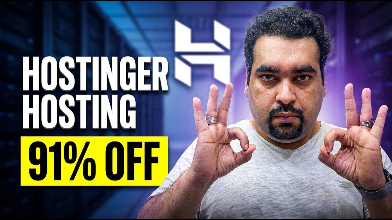 Hostinger Hosting 2026 – 91% Discount Coupon Code [Buy … — Transcript