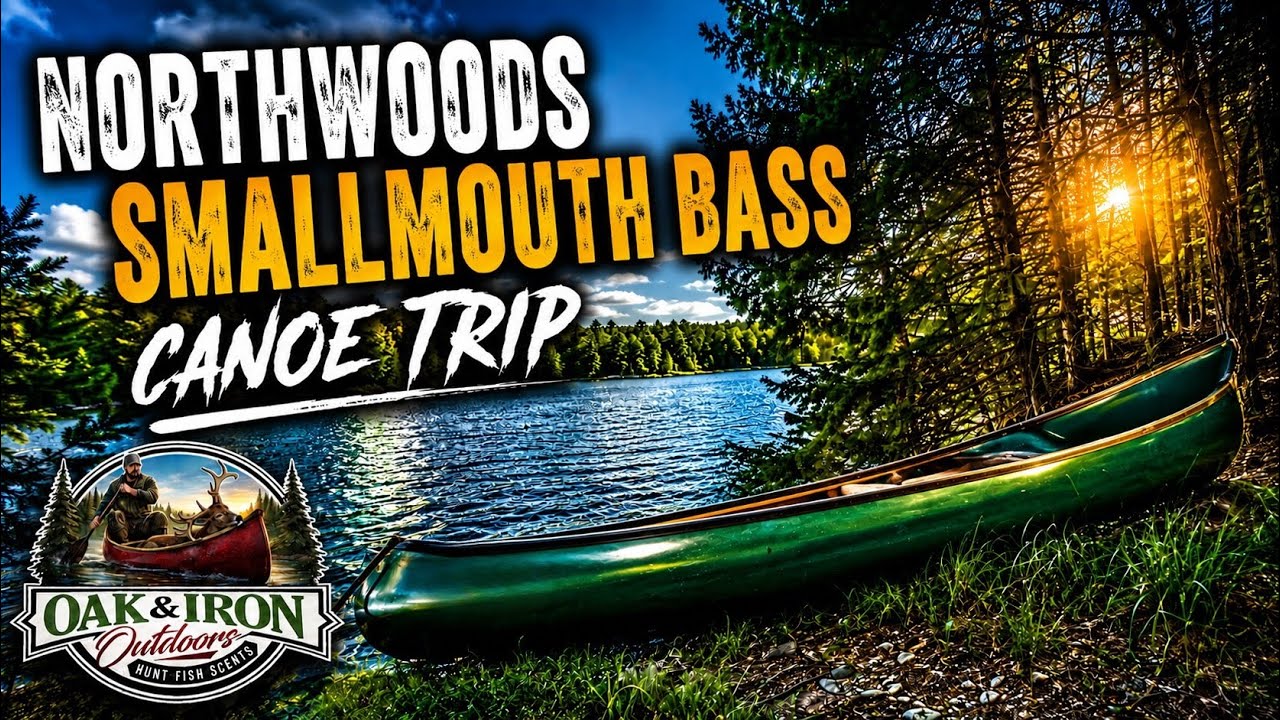 Northwoods Smallmouth Bass Fishing, Canoe Style