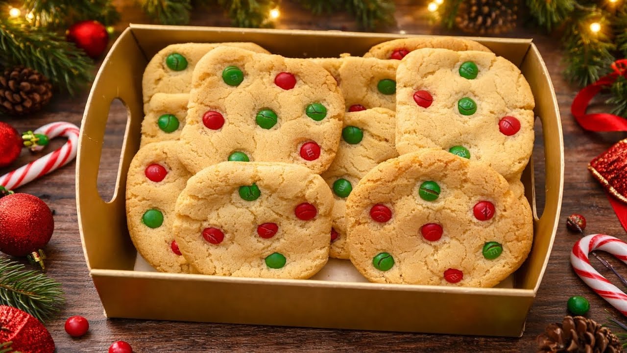 M &M Christmas Cookies ll Ep.371