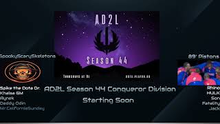 AD2L Conqueror Division Lower Bracket Playoffs Season 44 SpookyScarySkeletons v 89' Pistons