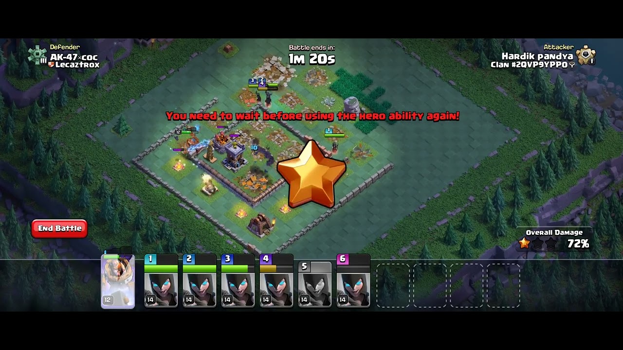Clash Of Clans Builder Base Attack Video 