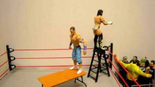 JWS - Moonsault DDT Through Table