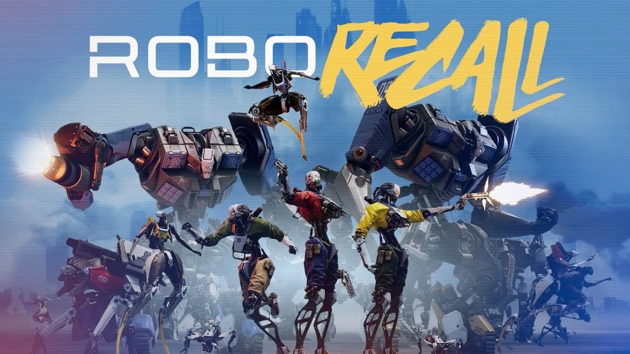 Robo Recall gameplay - this game is amazing! Oculus Rift and Touch