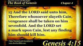 Genesis Chapter 4 - Bible Book 01 - The Holy Bible KJV Read Along Audio/Video/Text - #genesis4