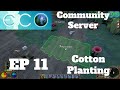 Eco community server ep 11  planting cotton and tailings storage