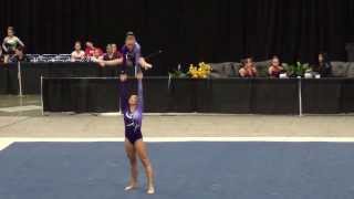 Acro Nationals 2013 Abigail & Raquel Level 8 WP 12 - 14 Balance