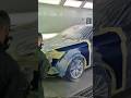 Mystery blue 🔍 🔵#holyairball  #autobody #viralvideo #shorts