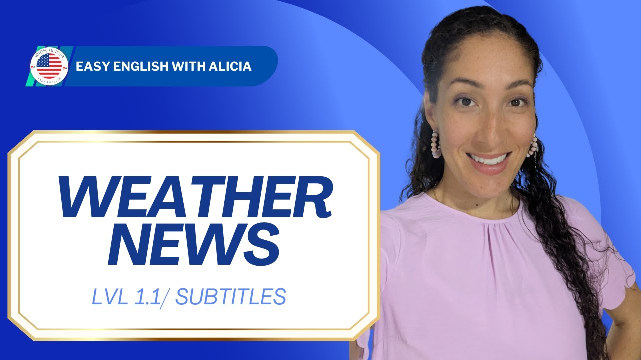 🌤️ Learn English with a simple weather forecast! #ESL #learnenglish ...