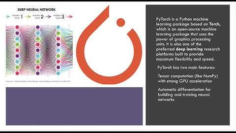 PyTorch for Artificial Neural Networks and Deep Learning Applications