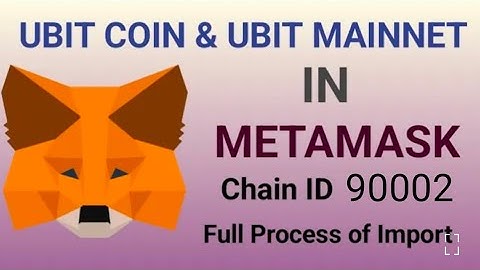 How to import Ubit coin and Ubit mainnet in Metamask wallet /Ubit coin ko Metamask me kaise add kare