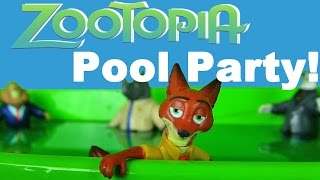 Disney Zootopia Pool Party Disney Toy Reviews Konas2002