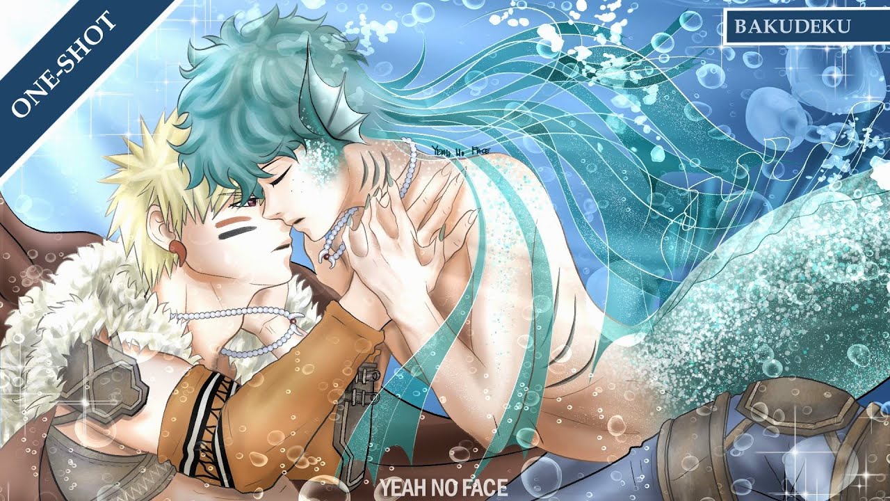 Dragon Bakugo x Mermaid Deku | #bakudeku One-shot | Fantasy AU | MHA Texting Story