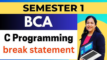L-26 break statement in loops #anjaliluthra #bca #btech #bsc #placement #programming#coding