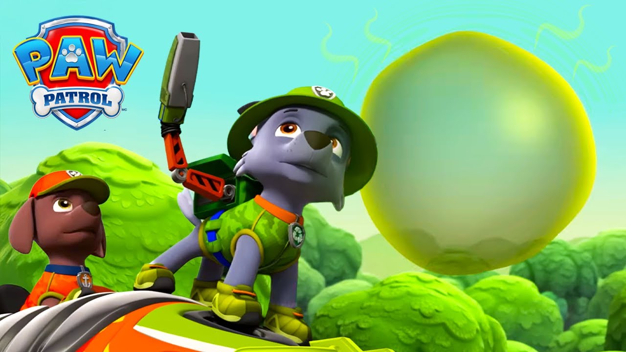 Rocky’s Stinkende Zeepbelredding 🫧 | PAW Patrol Nederlands