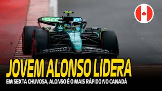 TREINOS LIVRES GP CANADÁ: ALONSO LIDERA E GP PROMETE SER BEM DIVERTIDO COM POSSIBILIDADE DE CHUVA