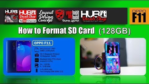 How to Format SD Card & Transfer Internal Files to SD Card Storage - OPPO F11