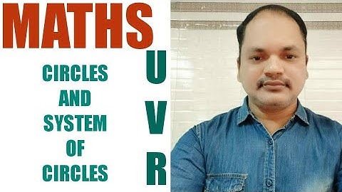 Concept of Pole and polar with respect to a circle