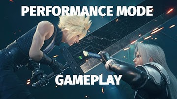 Final Fantasy VII Remake Intergrade - Performance Mode Gameplay