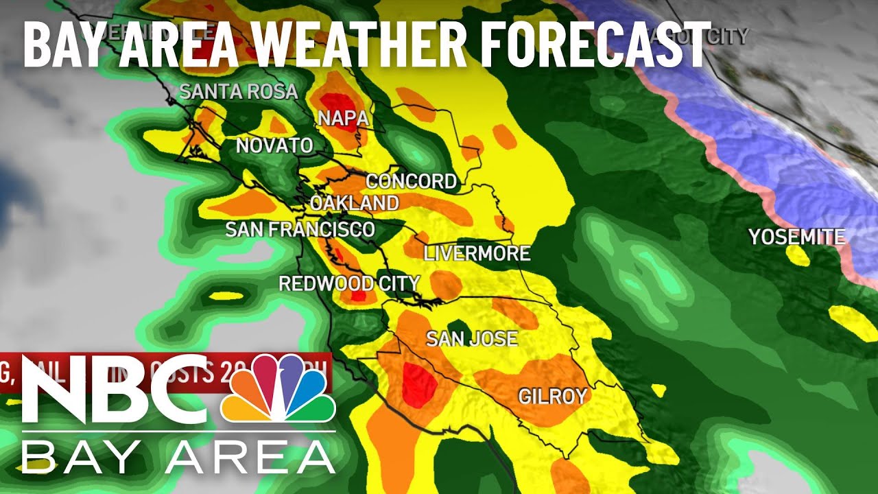 Bay Area Forecast: Stormy Weekend Weather Underway - YouTube