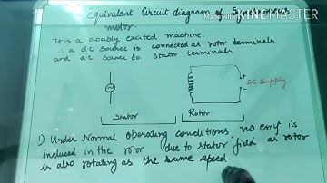 #3 Equivalent circuit diagram of Synchronous motor