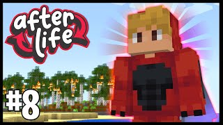 A NEW START AS A HALF DRAGON!! | Minecraft Afterlife SMP | #8