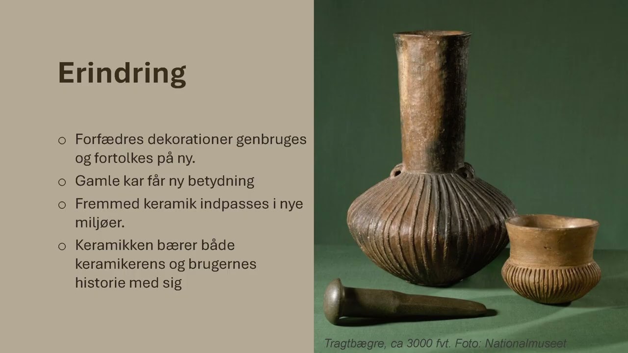 GENJORD - Keramik som erindring og erfaring v. Jette Linaa