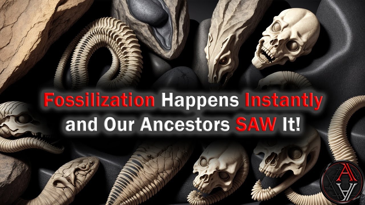 Fossilization is Instant and our Ancestors Saw it Happen