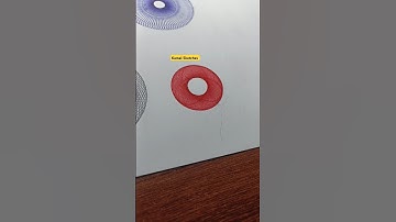 Amazing #pushpa #spirograph #spirographbykamal #satisfyingvideo #asmr #pattern #skills #impossible