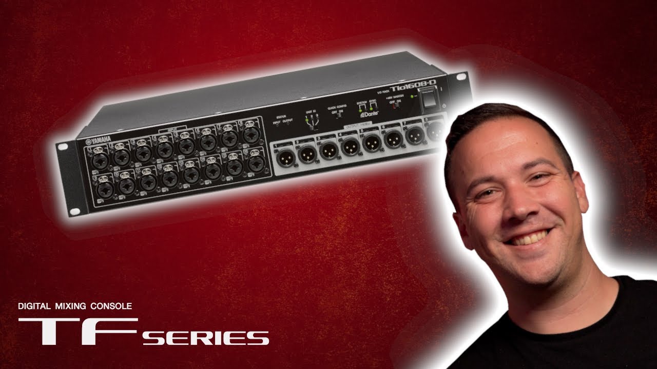How to Setup the Tio1608 with the Yamaha TF