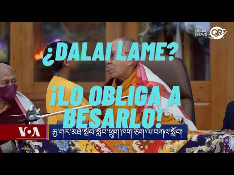 Dalai Lama besa a un niño en la boca | Digital News QR