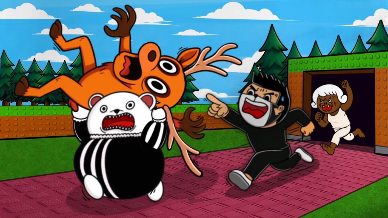 ขโมยกวางออกจากป่า 🌲 Roblox