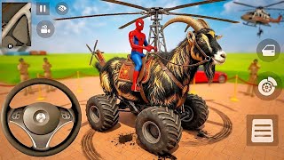 🤩Indian Thief Auto Simulator |🥳Goat Helecopter Purchase🔥Spider-Man &Lion Fight💥 Zombie City'Gameplay screenshot 5