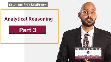 Free LawPrep Analytical Reasoning Solutions | Ankit Dhotrekar | Part 3
