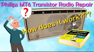 Philips MT6 Transistor Radio Repair