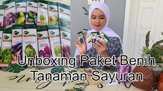 SHOPEE HAUL Beli Benih Tanaman Sayuran Harga Murah, di sini tempatnya ⁉️#benihsayuran #unboxing