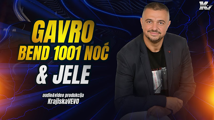 Gavro i Bend 1001 Noć & Jele - Kaži gara kol'ka ti je cijena (Gara 30 min.) - Uživo 2025