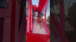 Jenna's waterslide for her 3rd birthday