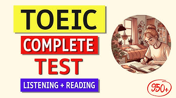 TOEIC Practice Test 2024: Ultimate Listening & Reading (with Answers!)