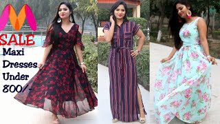 Myntra sale gown Clearance