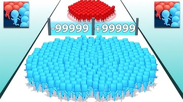 Satisfying Mobile Games 2023 - Count Masters 3D,Flying Cut,Insect Evolution,Money Rush,Human Gun...