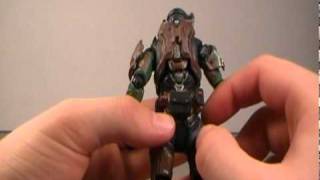 Halo Reach Series 3 Forest Spartan MP Target Exclusive - Action Figure Review