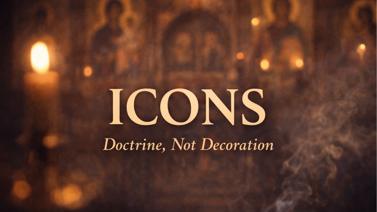 Icons Explained: Why Orthodoxy Paints Theology | Iconography as Doctrine in Color.