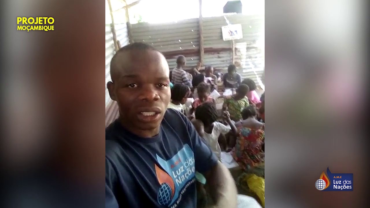Projeto Moçambique África - A.M.E. ENVIA AJUDA PARA PROJETO SOCIAL COM CRIANÇAS