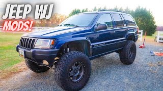 BEST MODS FOR A JEEP WJ!