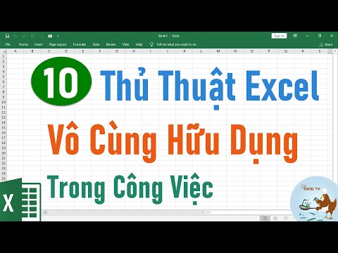 10 Thủ thuật Excel vô cùng hữu dụng trong công việc