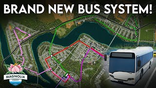 COMPLETELY Redesigning a Bus System in Cities Skylines 2! | MC #21 screenshot 4