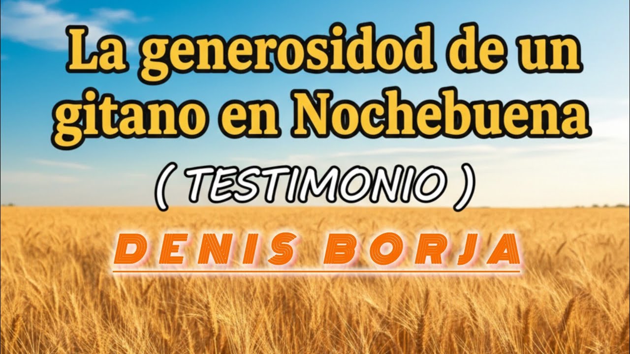 “La generosidad de un gitano en Nochebuena