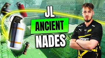 jL POV Ancient Nades - Utility POV vs Spirit | CS2 BLAST Premier Spring Final 2024